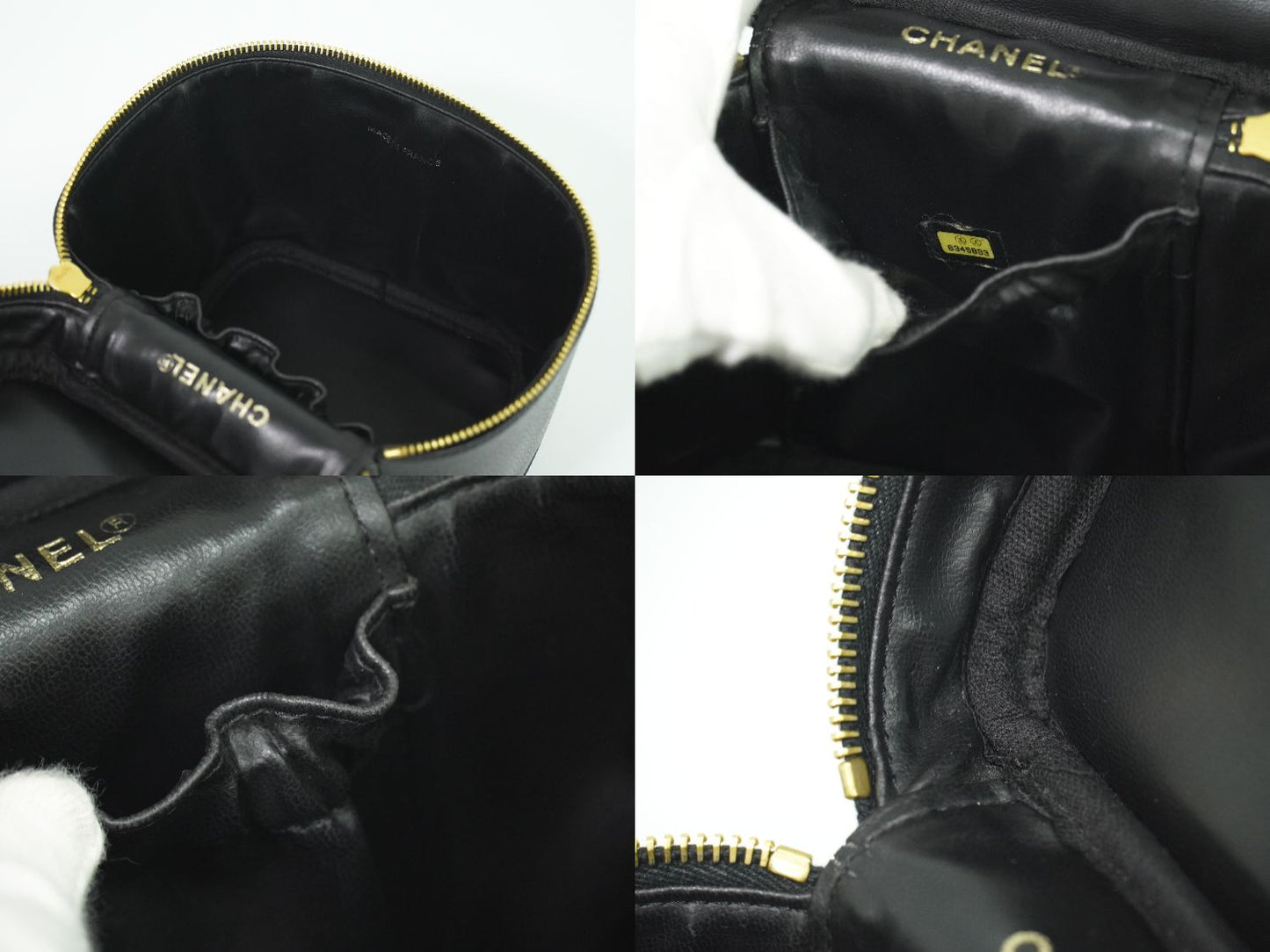 CHANEL ココマーク バニティバッグ ブラック