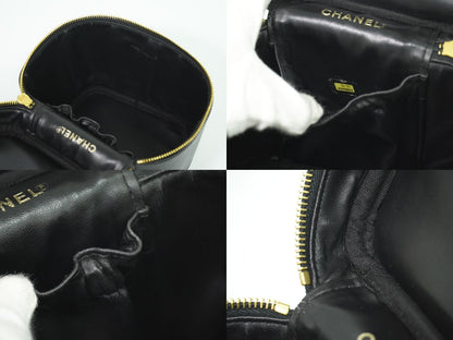 CHANEL ココマーク バニティバッグ ブラック