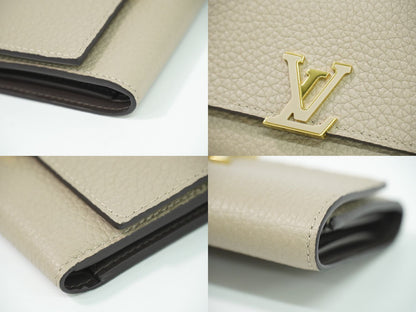 LOUIS VUITTON ポルトフォイユ カプシーヌ トリヨン レザー 折財布 ガレ M62159