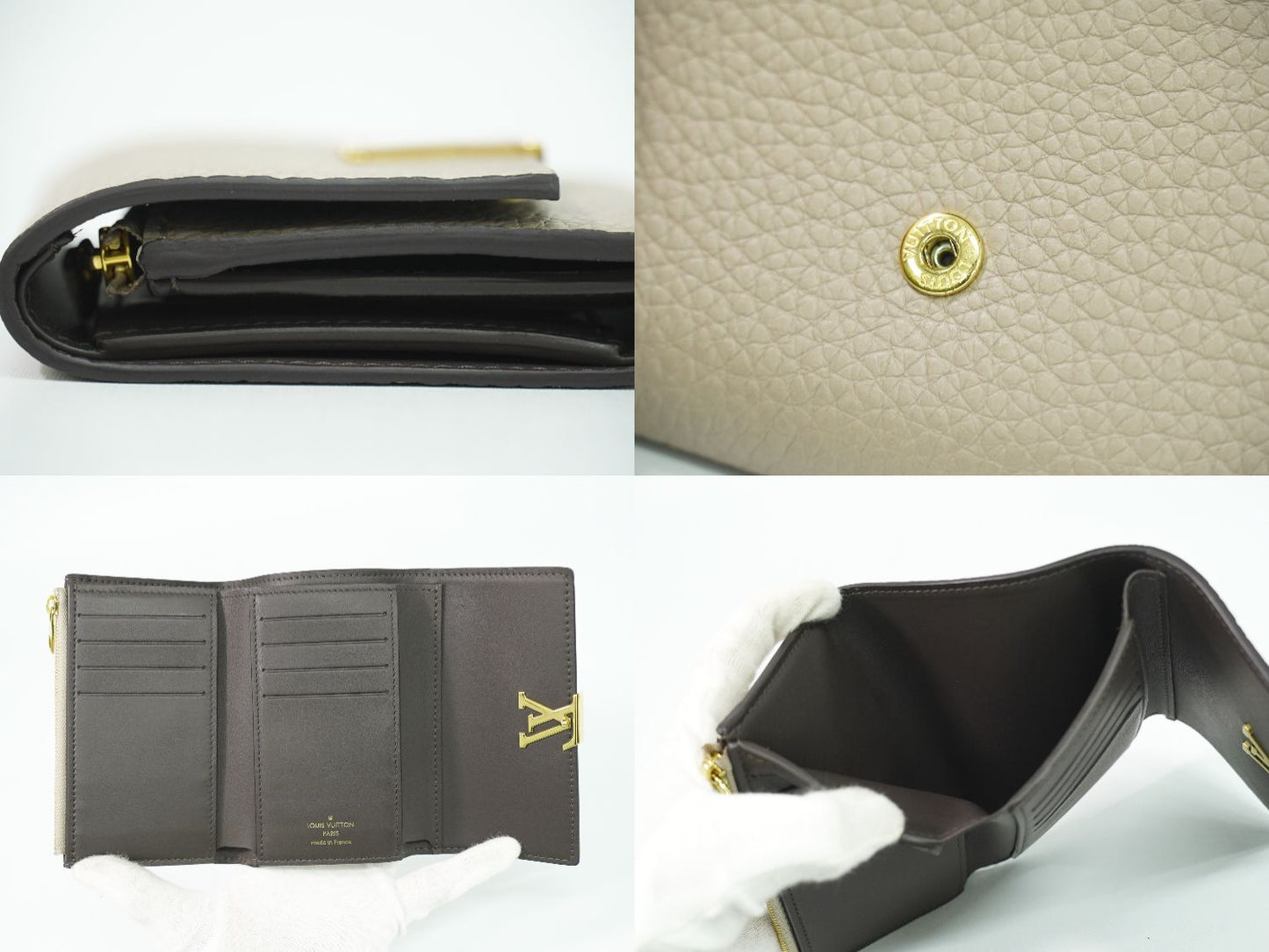 LOUIS VUITTON ポルトフォイユ カプシーヌ トリヨン レザー 折財布 ガレ M62159