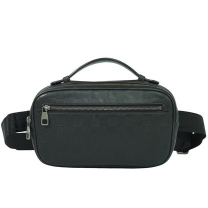 LOUIS VUITTON アンプレール ダミエアンフィニ ボディバッグ ブラック N41288
