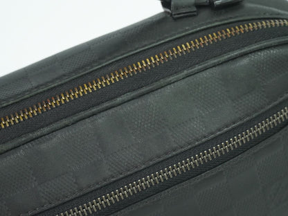 LOUIS VUITTON アンプレール ダミエアンフィニ ボディバッグ ブラック N41288