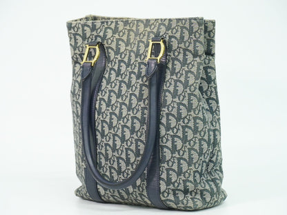 Christian Dior トロッター ショルダーバッグ ネイビー