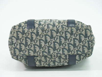 Christian Dior トロッター ショルダーバッグ ネイビー