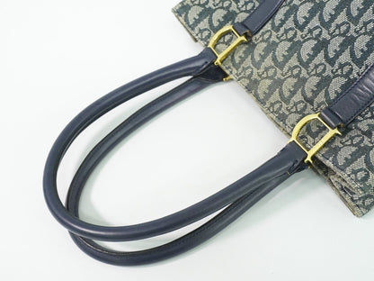 Christian Dior トロッター ショルダーバッグ ネイビー