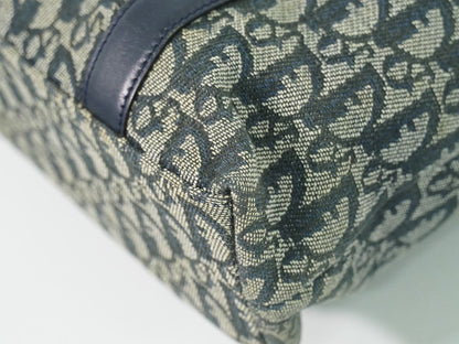 Christian Dior トロッター ショルダーバッグ ネイビー