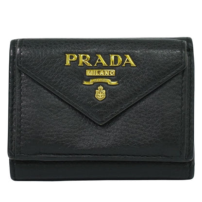 PRADA 折財布 ブラック