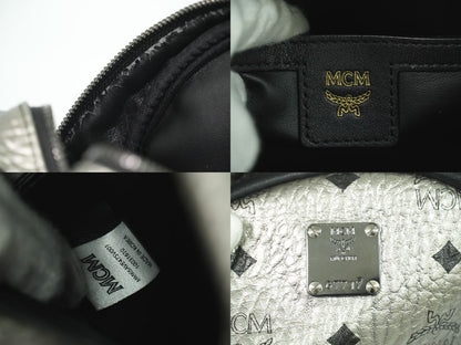 MCM ヴィセトス リュックサック シルバー ブラック