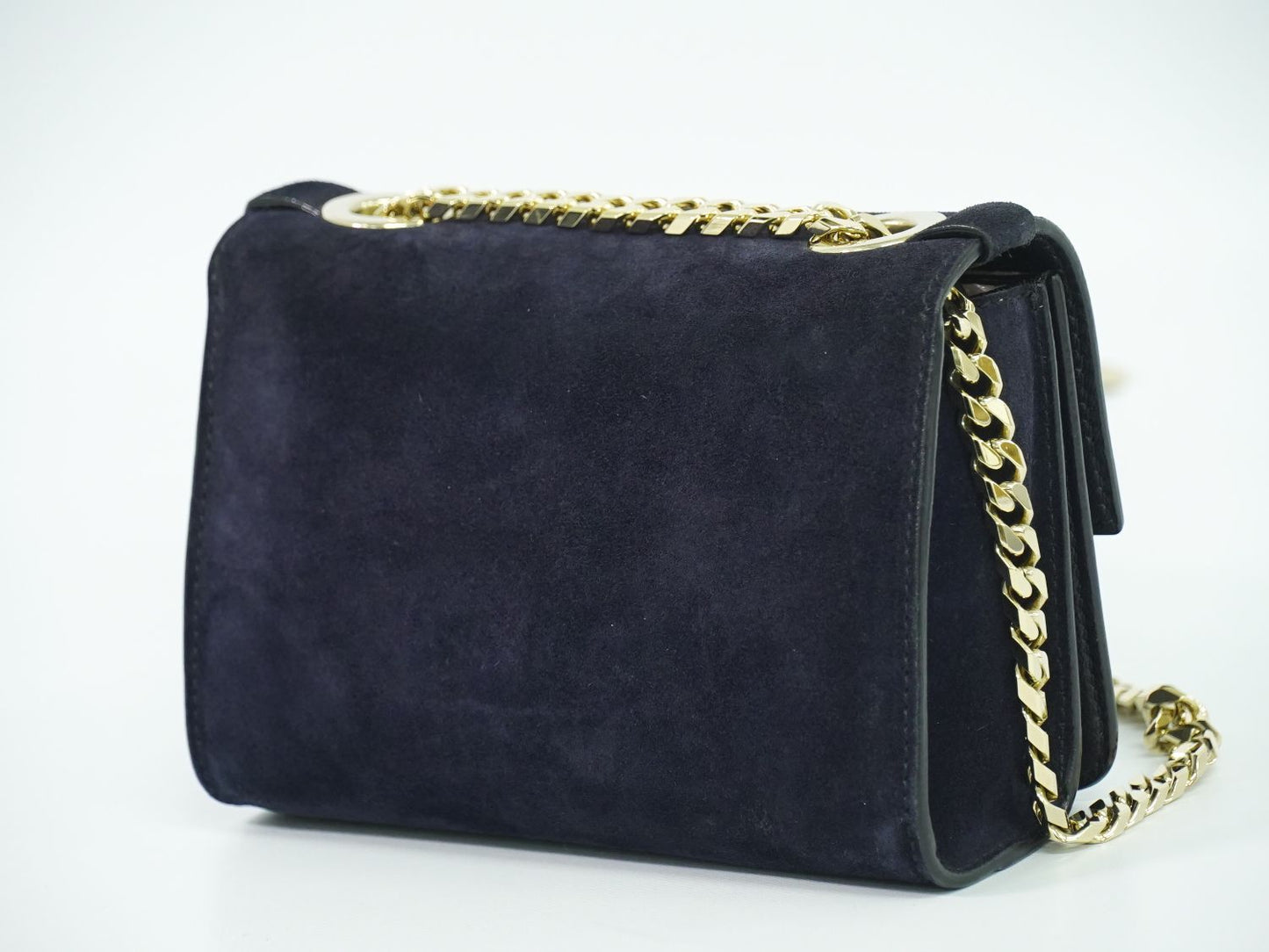 JIMMY CHOO ショルダーバッグ ネイビー