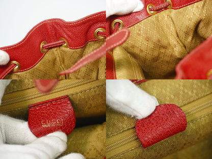 GUCCI バンブー リュックサック ピンク