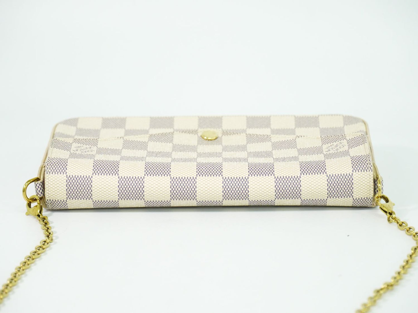 LOUIS VUITTON ポシェット フェリシー ダミエ アズール チェーン ショルダーバッグ N63106