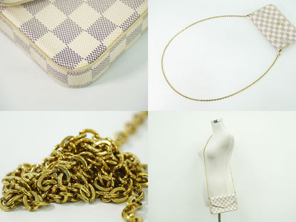 LOUIS VUITTON ポシェット フェリシー ダミエ アズール チェーン ショルダーバッグ N63106