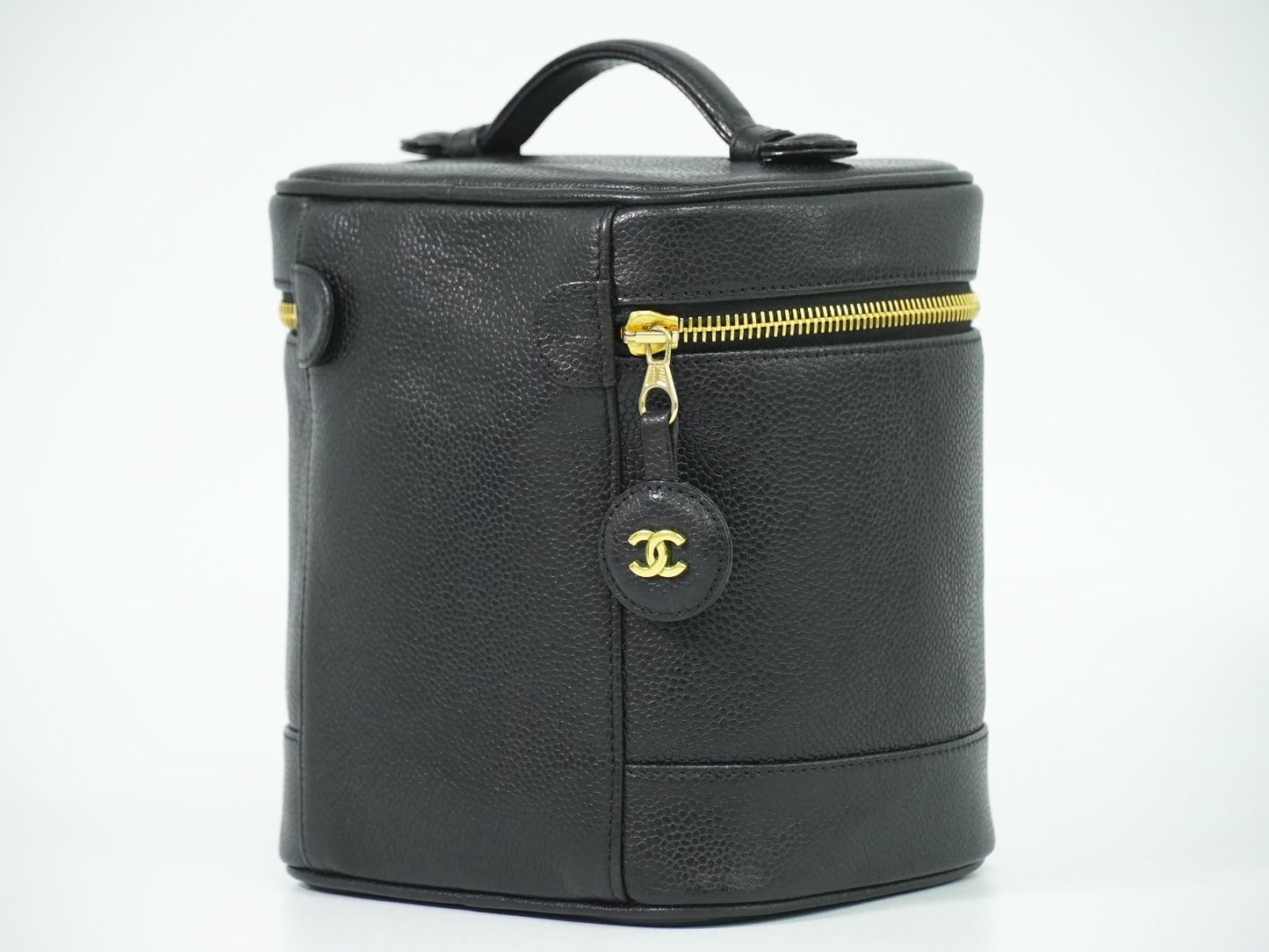 CHANEL ココマーク バニティバッグ ブラック