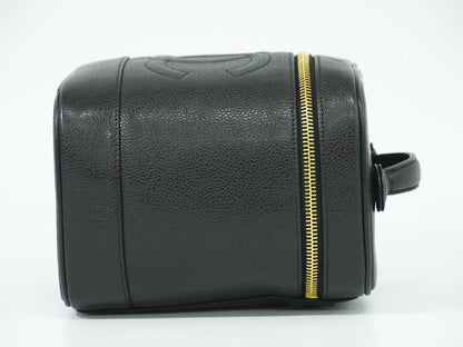 CHANEL ココマーク バニティバッグ ブラック