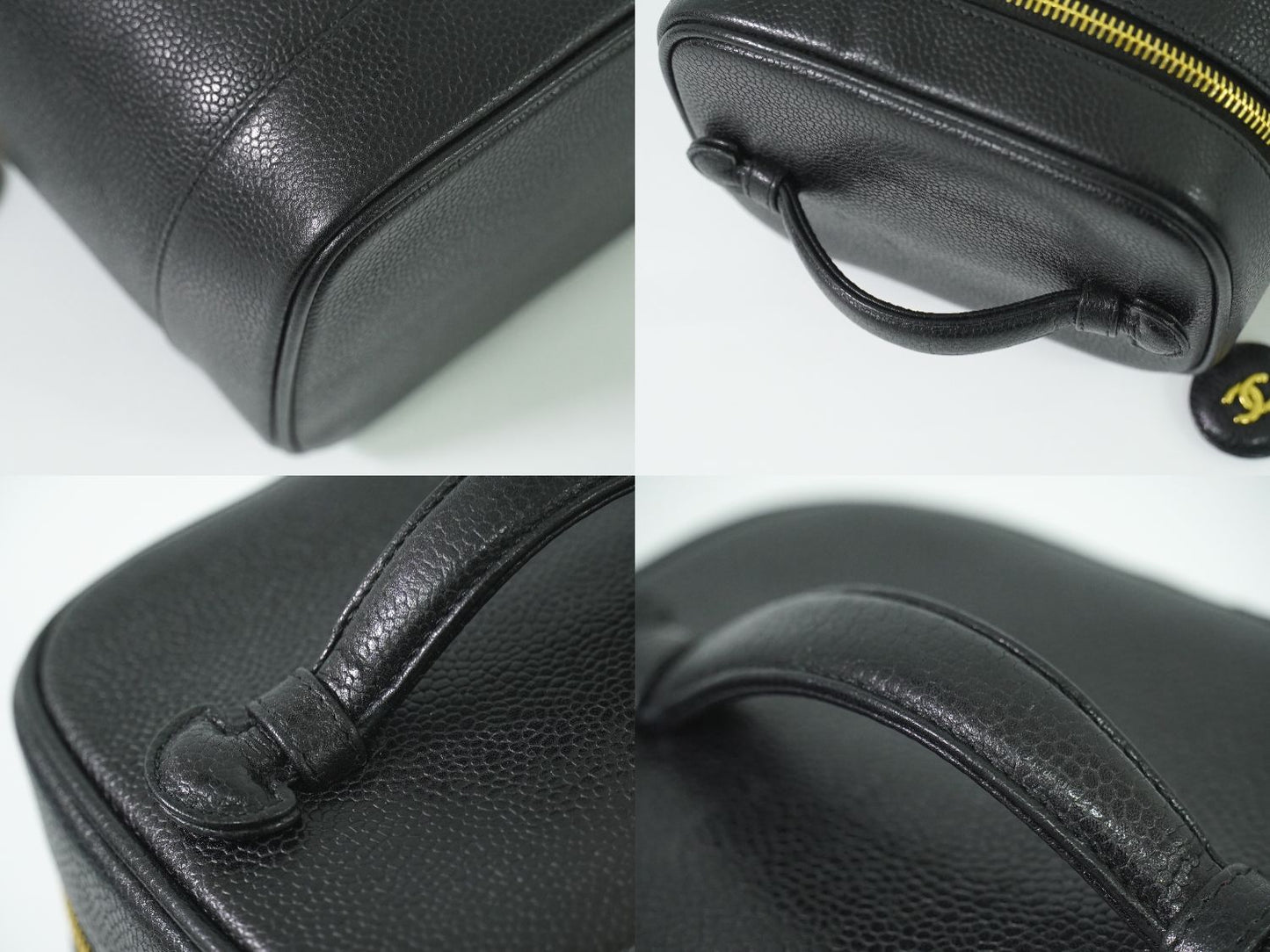 CHANEL ココマーク バニティバッグ ブラック