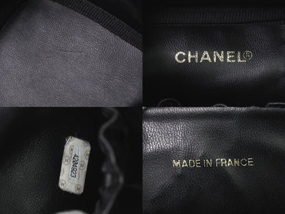 CHANEL ココマーク バニティバッグ ブラック