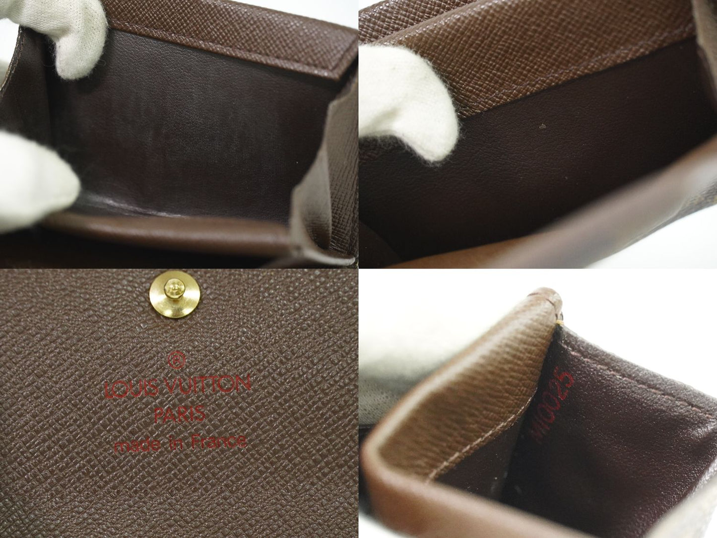 LOUIS VUITTON ポルトモネ プラ ダミエ エベヌ コインケース N61930