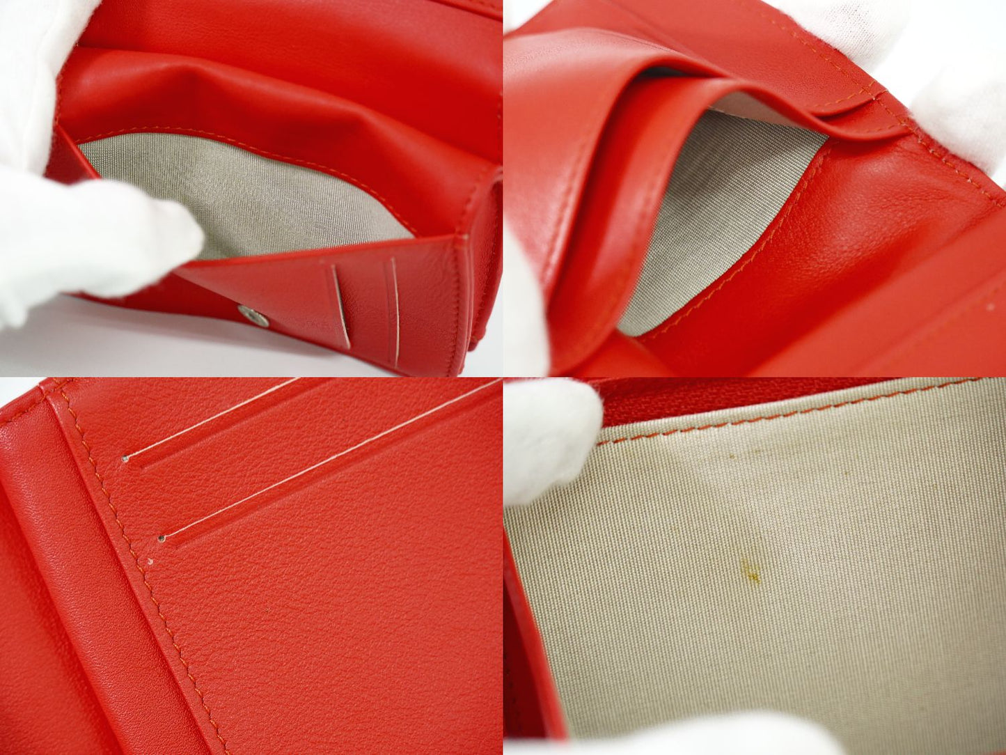 CHANEL ココマーク 折財布 オレンジ