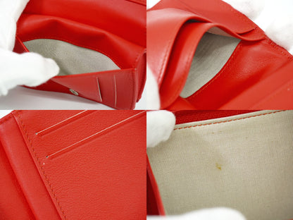 CHANEL ココマーク 折財布 オレンジ