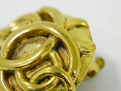 CHANEL ココマーク イヤリング GP ゴールド