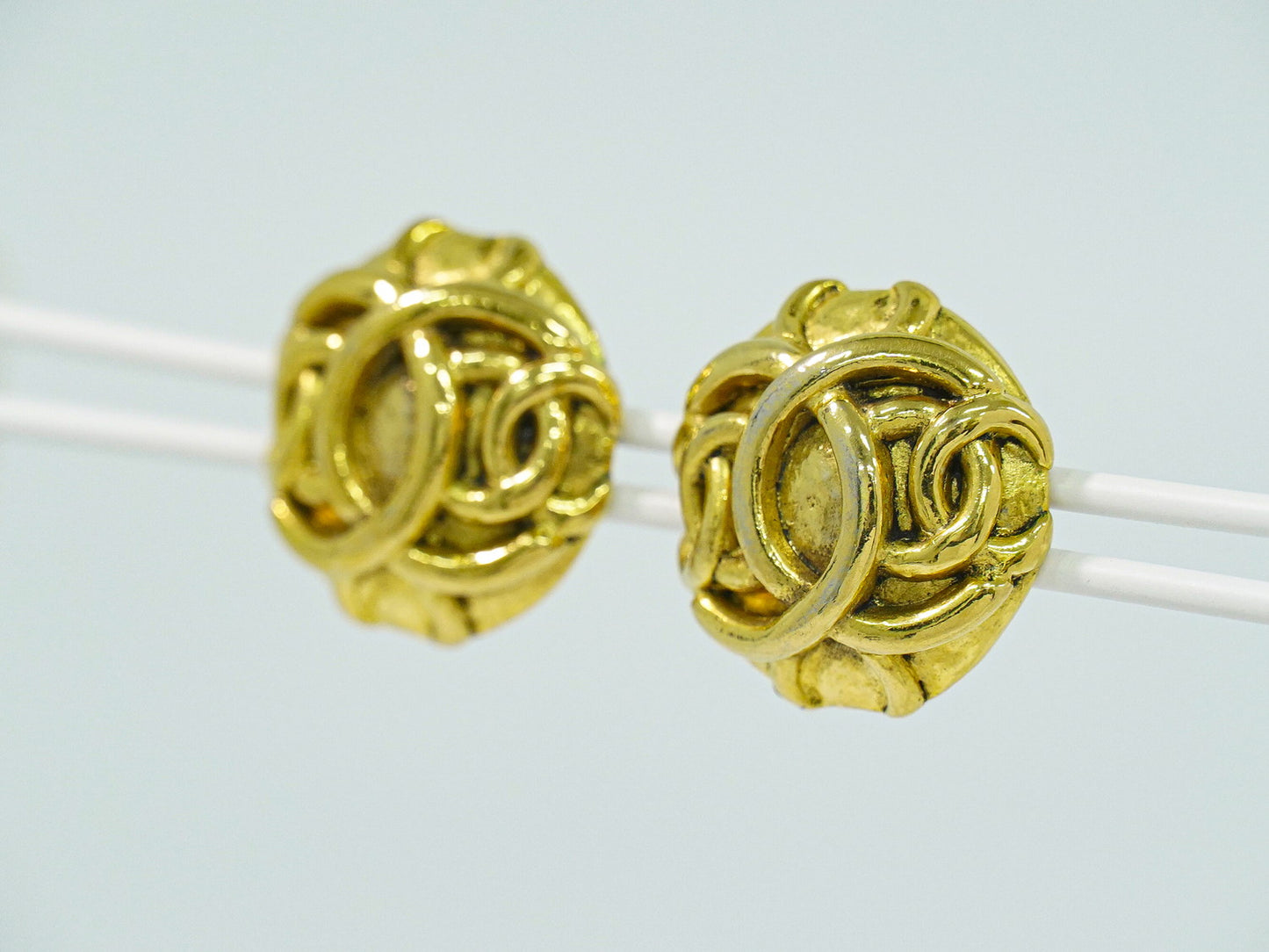 CHANEL ココマーク イヤリング GP ゴールド