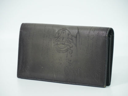 BERLUTI カリグラフィ 長財布 札入れ ブラック