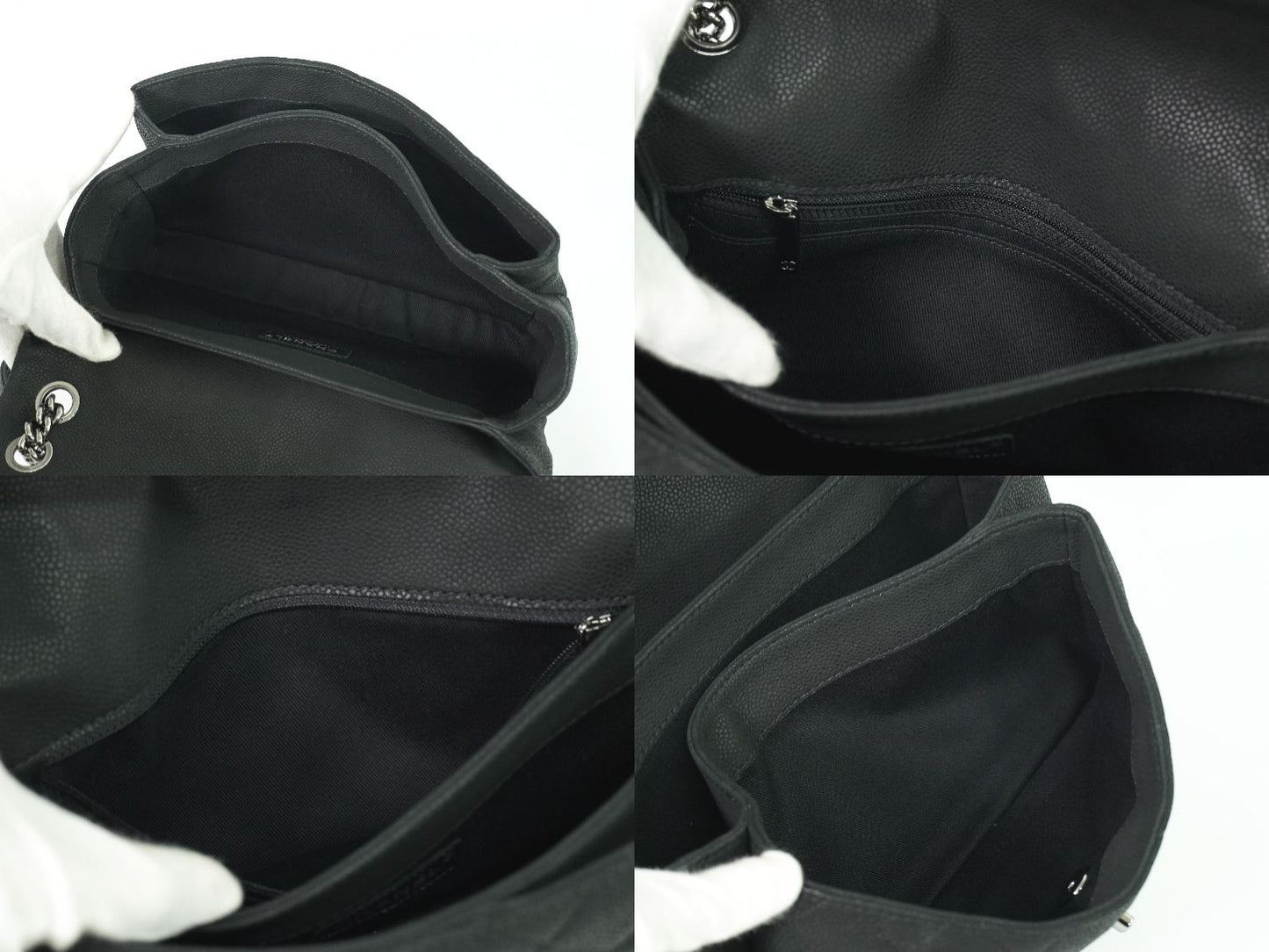 CHANEL マトラッセ ココマーク ショルダーバッグ ブラック