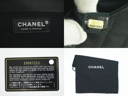 CHANEL マトラッセ ココマーク ショルダーバッグ ブラック