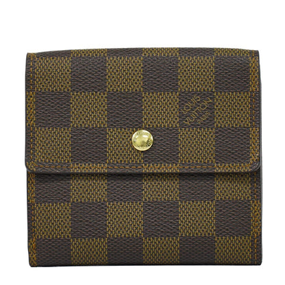 LOUIS VUITTON ポルトモネ ビエ カルト クレディ ダミエ エベヌ 折財布 N61652