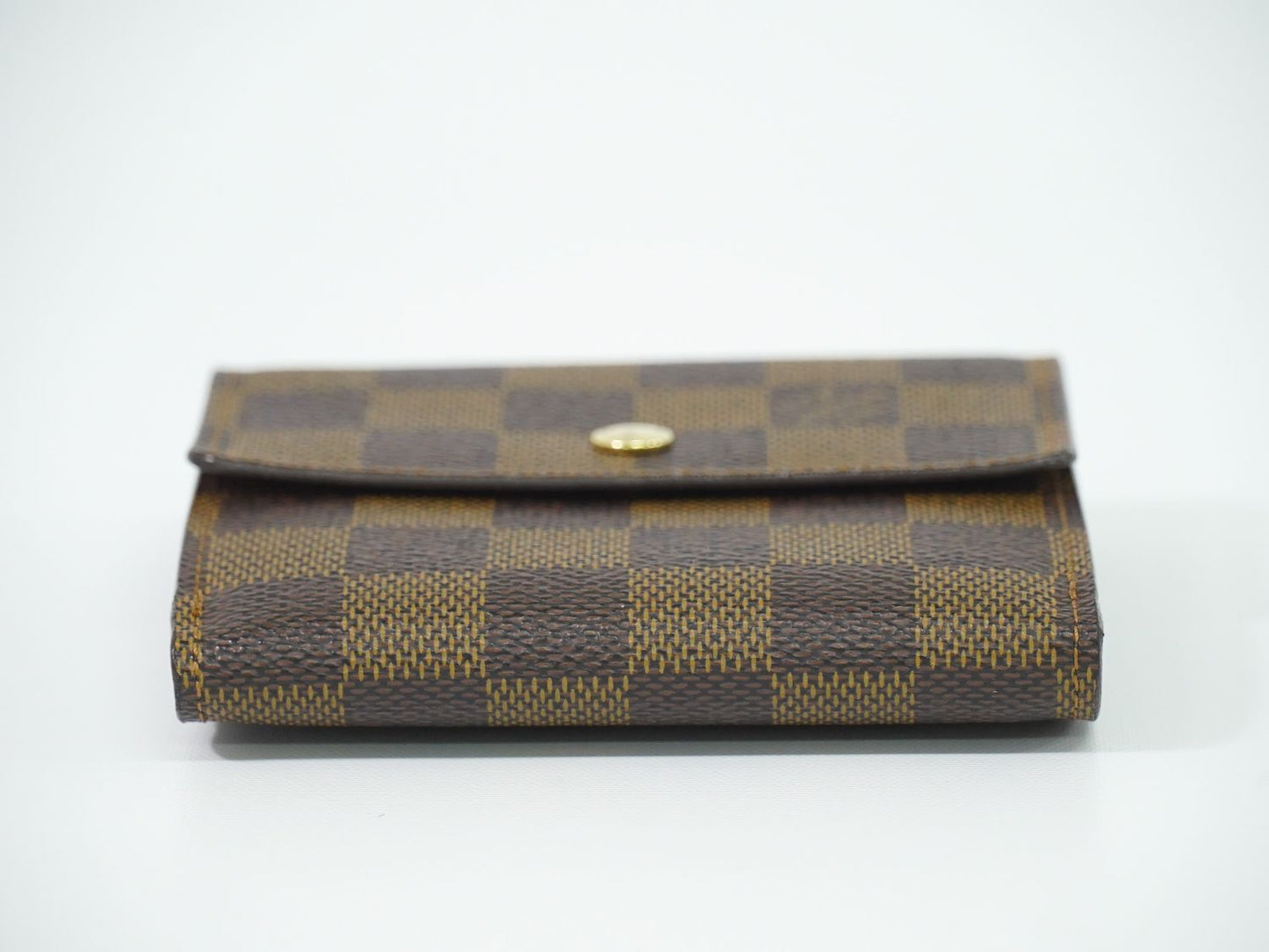 LOUIS VUITTON ポルトモネ ビエ カルト クレディ ダミエ エベヌ 折財布 N61652