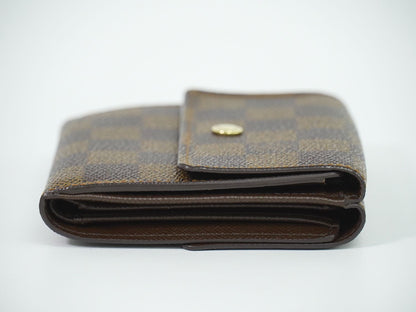 LOUIS VUITTON ポルトモネ ビエ カルト クレディ ダミエ エベヌ 折財布 N61652