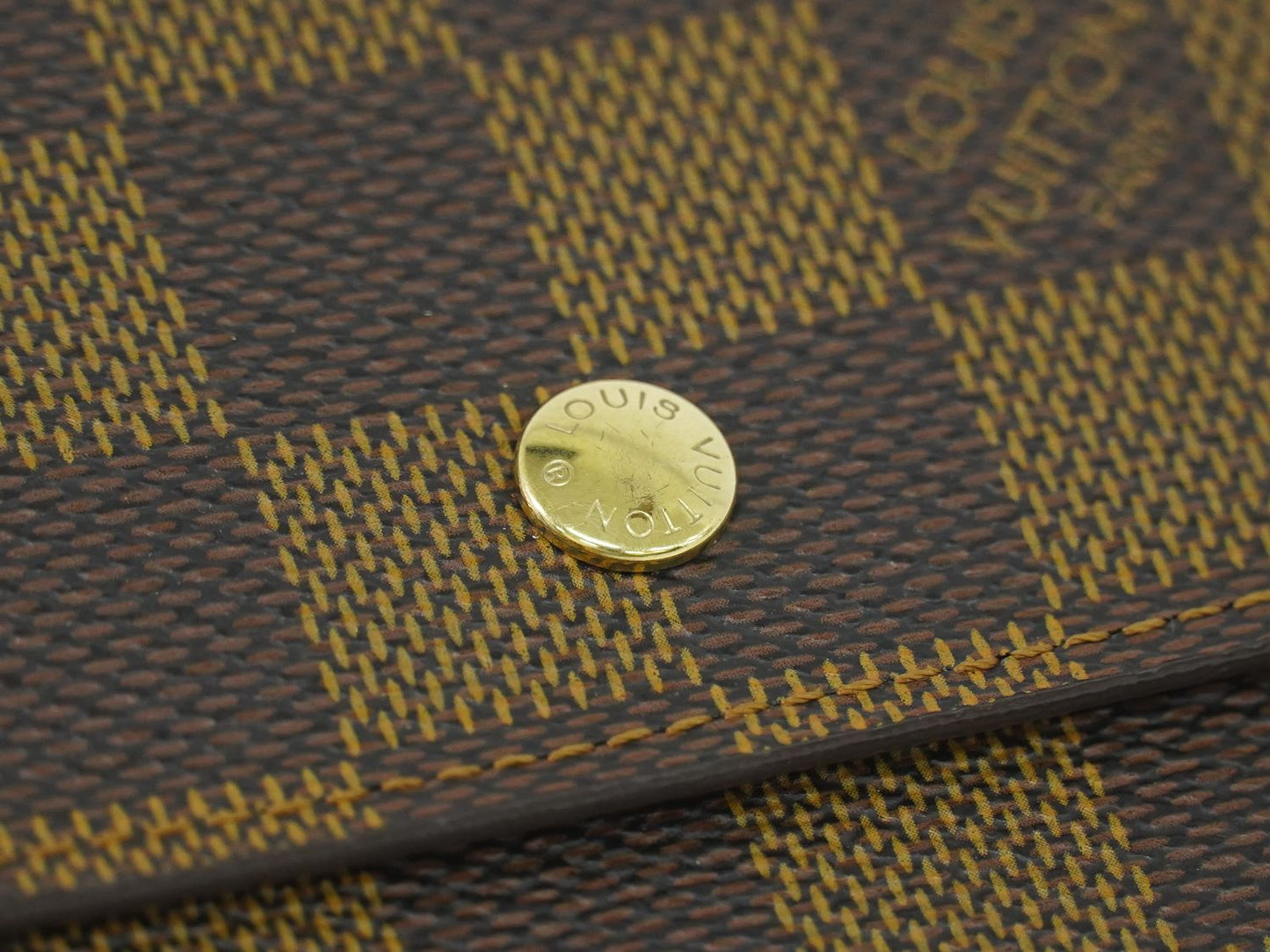 LOUIS VUITTON ポルトモネ ビエ カルト クレディ ダミエ エベヌ 折財布 N61652