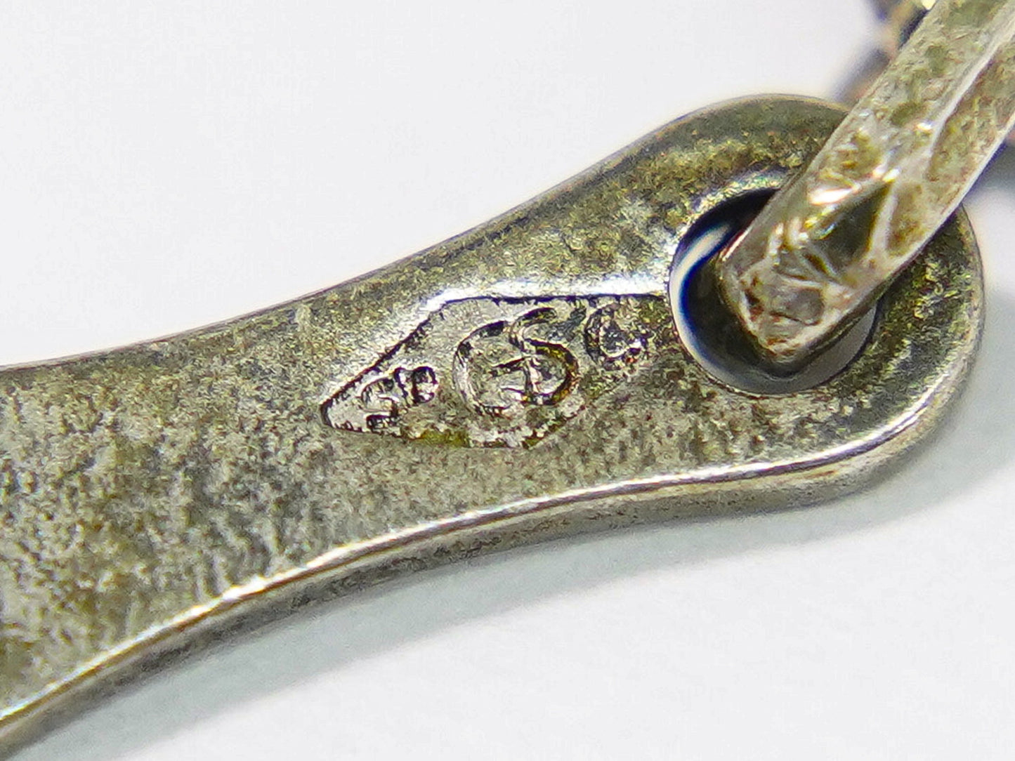 HERMES ウサギ キーホルダー バッグチャーム レザー 925 グレー