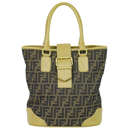 FENDI ズッカ トートバッグ ブラウン 8BH091