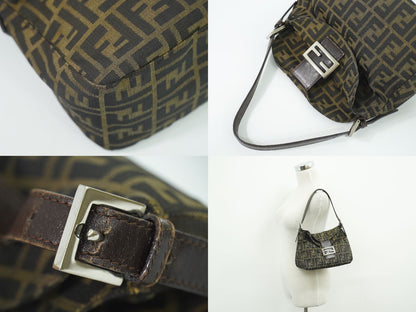 FENDI ズッカ ショルダーバッグ ブラウン 26426