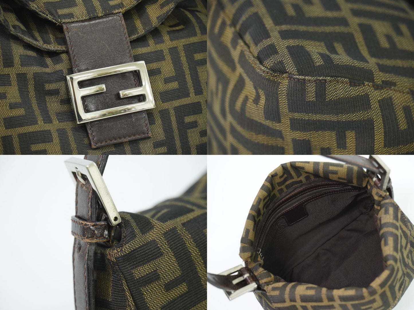 FENDI ズッカ ショルダーバッグ ブラウン 26426