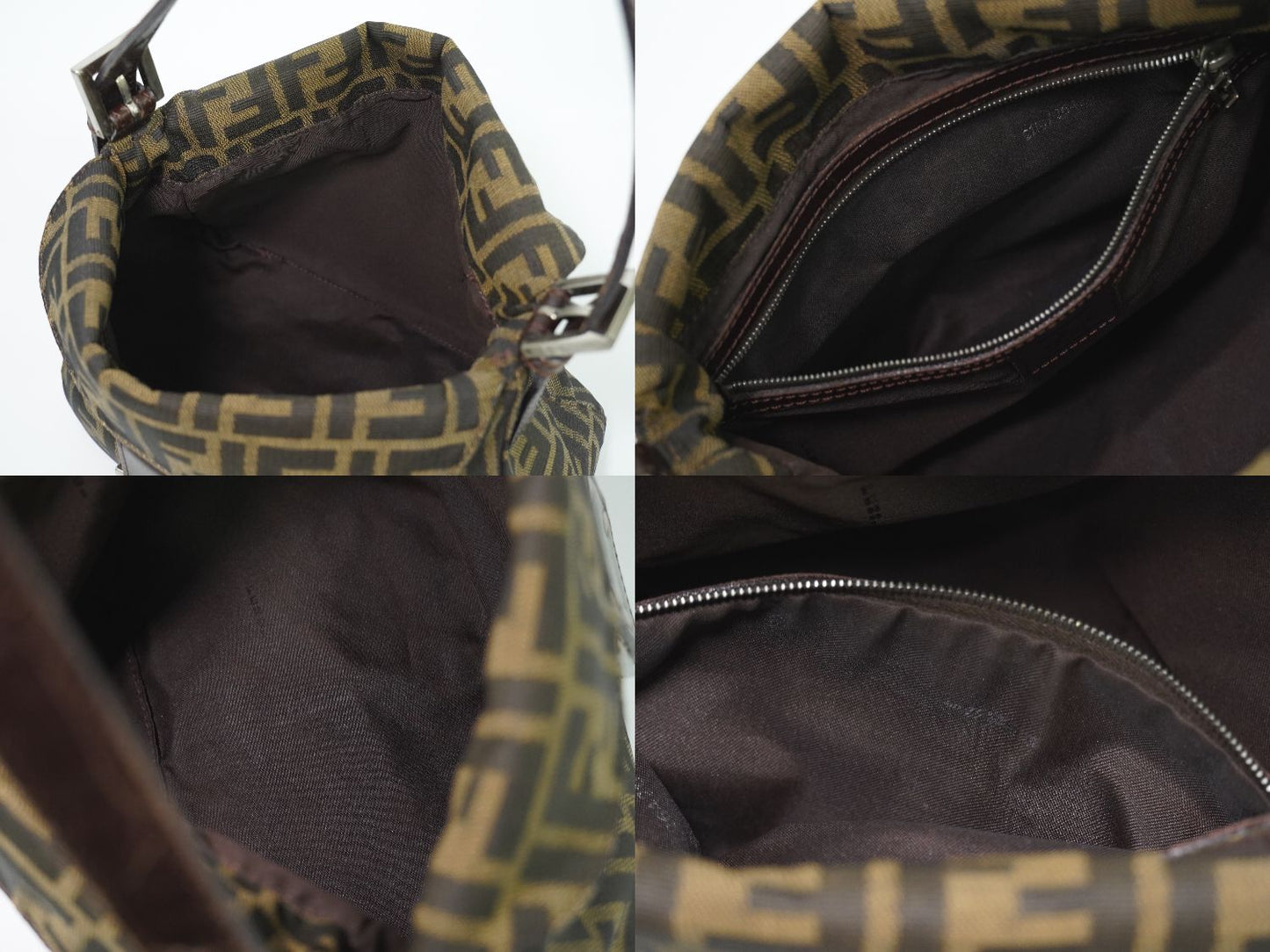 FENDI ズッカ ショルダーバッグ ブラウン 26426