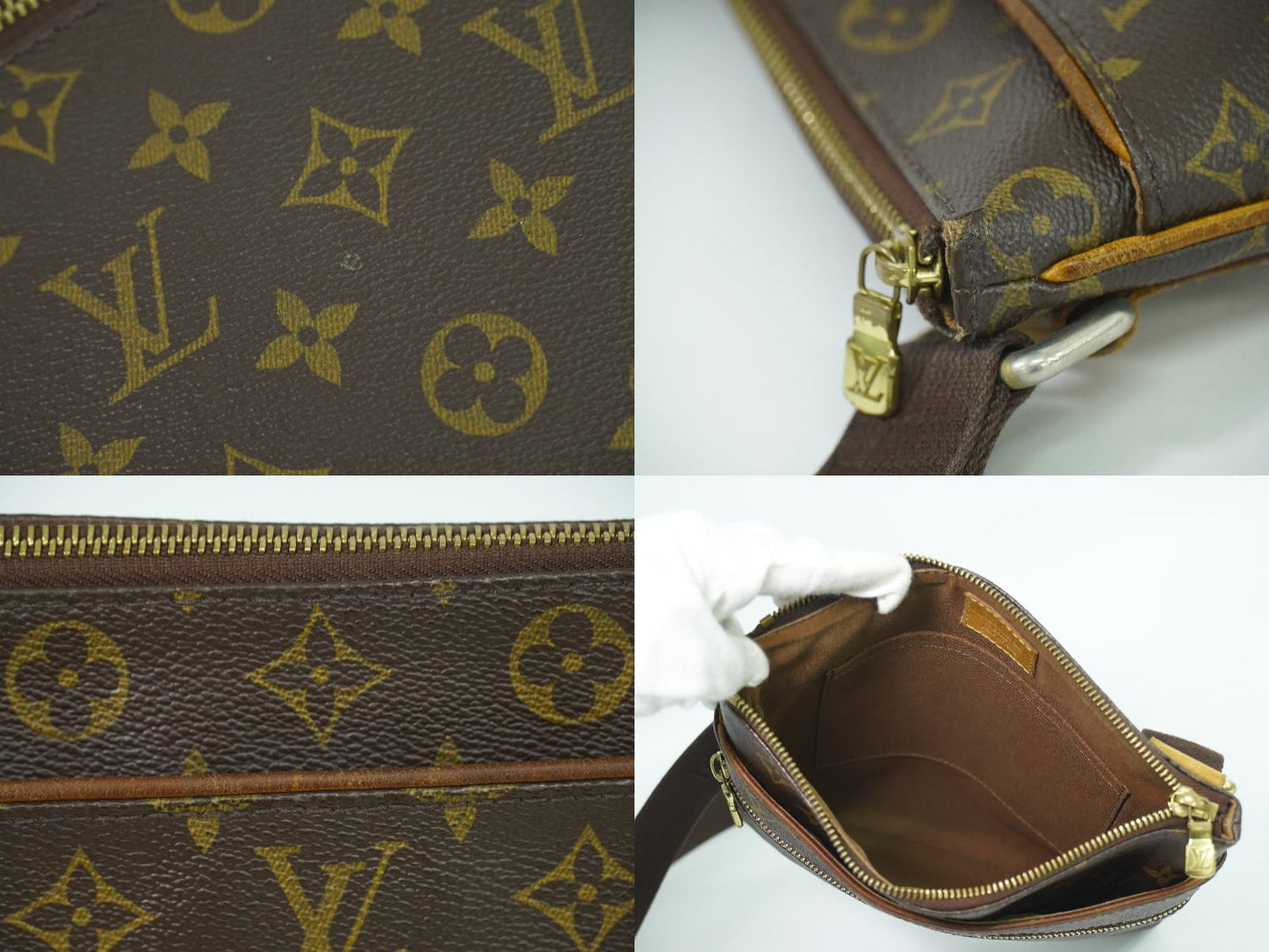 LOUIS VUITTON ポシェット ヴァルミー モノグラム ショルダーバッグ M40524