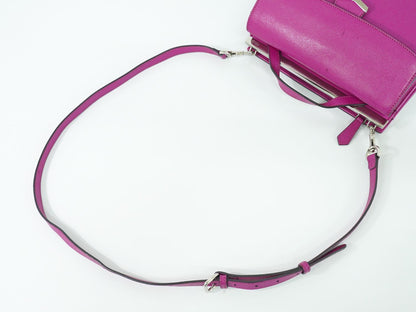 FENDI デミジュール 2WAY ショルダーバッグ ピンク 8BT245