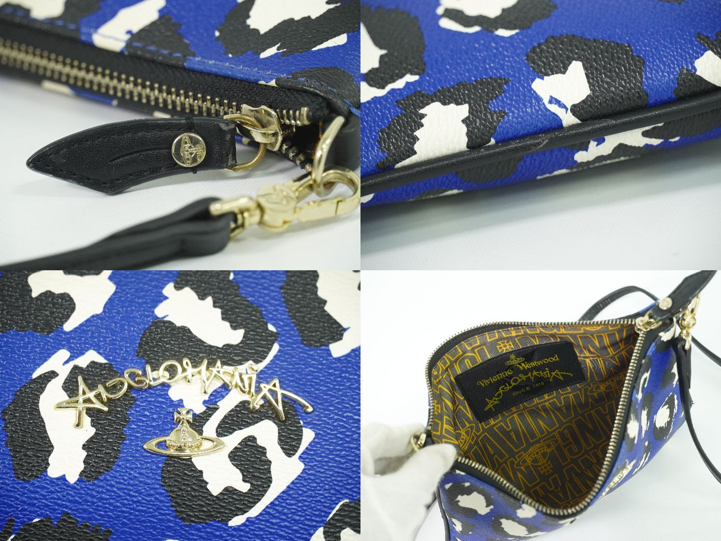 Vivienne Westwood アングロマニア 2WAY ショルダーバッグ ブルー