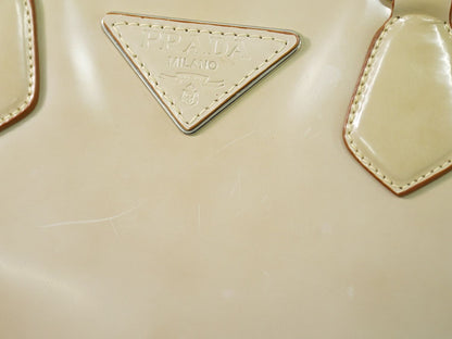 PRADA トートバッグ ピンクベージュ BR3466