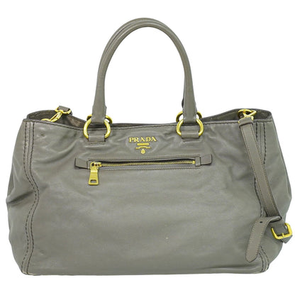 PRADA 2WAY ショルダーバッグ グレー