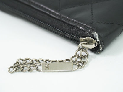 CHANEL ココマーク カンボンライン 長財布 ブラック