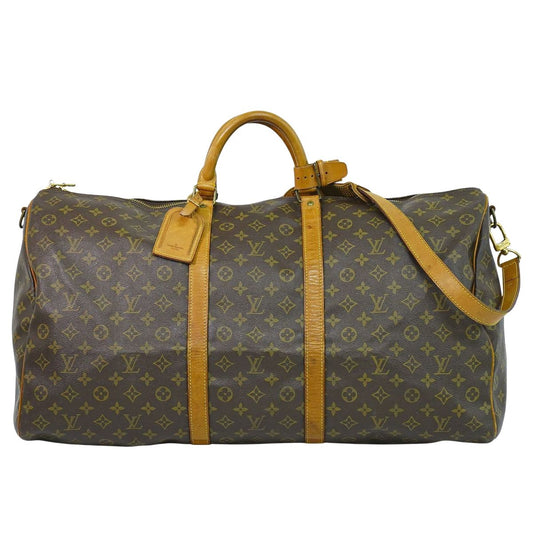 LOUIS VUITTON キーポルバンドリエール 60 モノグラム 2WAY ボストンバッグ M41412