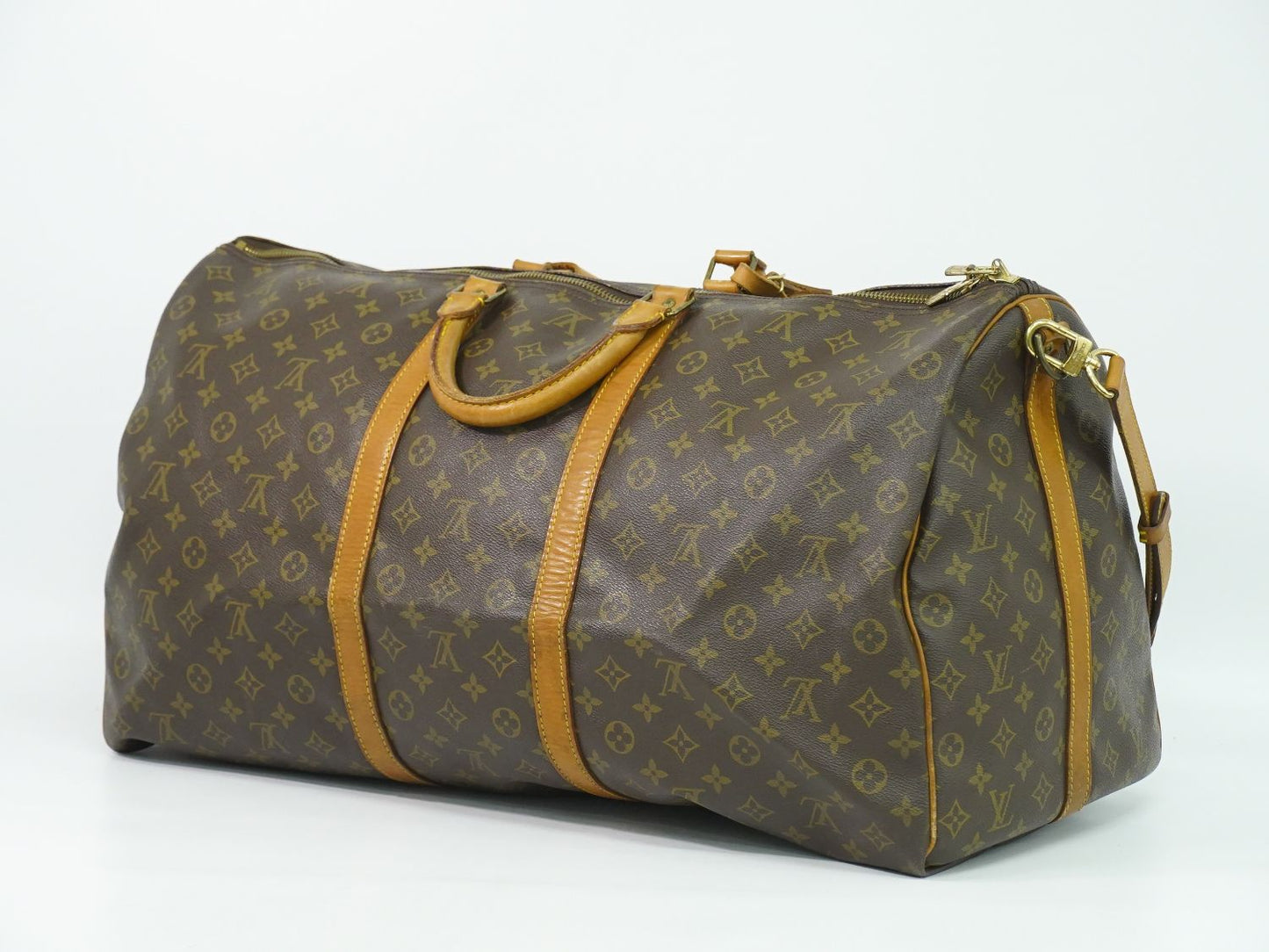 LOUIS VUITTON キーポルバンドリエール 60 モノグラム 2WAY ボストンバッグ M41412
