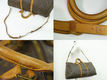LOUIS VUITTON キーポルバンドリエール 60 モノグラム 2WAY ボストンバッグ M41412