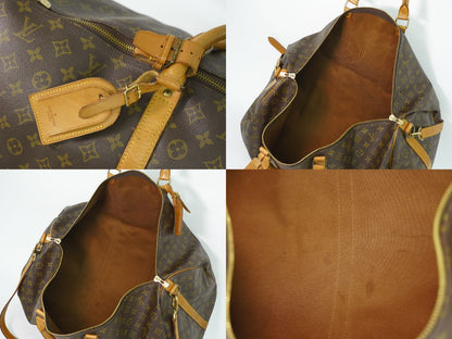 LOUIS VUITTON キーポルバンドリエール 60 モノグラム 2WAY ボストンバッグ M41412
