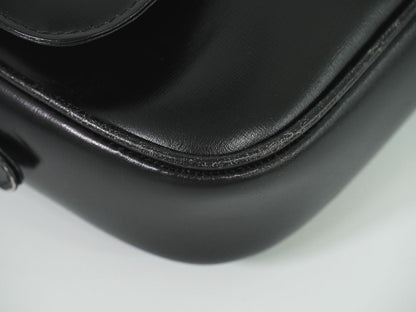 CELINE 馬車金具 ショルダーバッグ ブラック