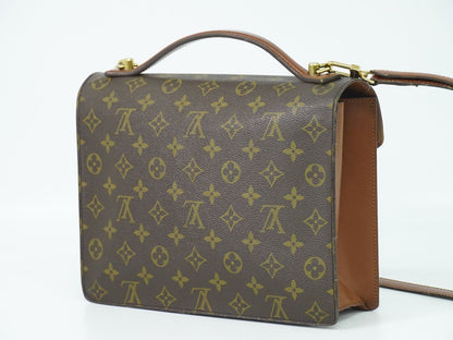 LOUIS VUITTON モンソー モノグラム 2WAY ショルダーバッグ M51185