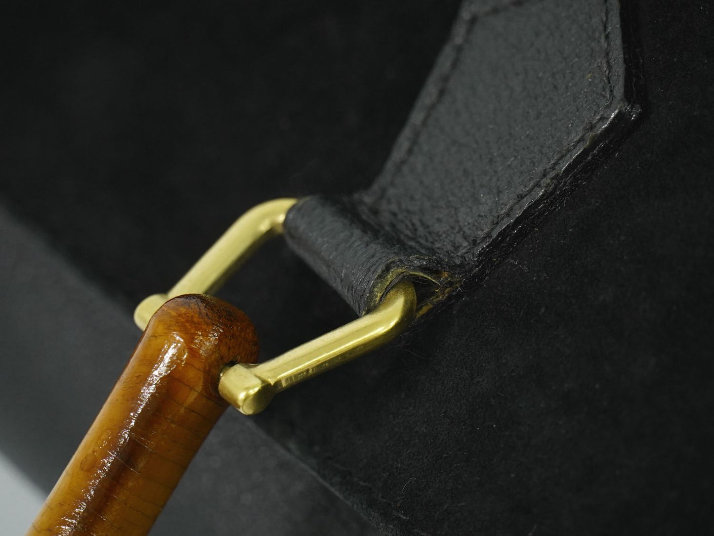 GUCCI バンブー ハンドバッグ ブラック